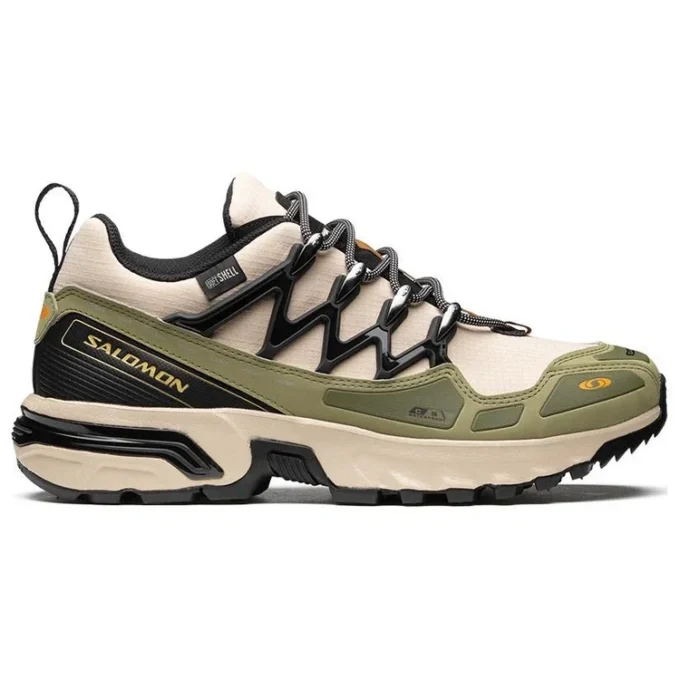 Salomon ACS + CSWP “Cement Deep Lichen Green”