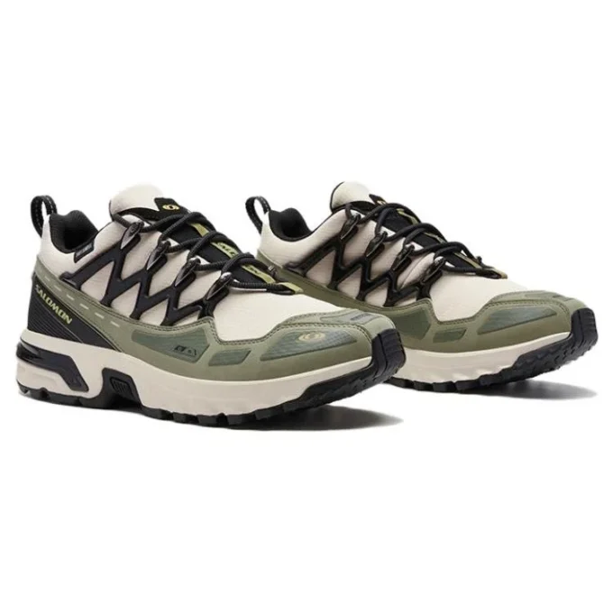 Salomon ACS + CSWP “Cement Deep Lichen Green”