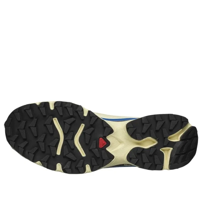 SALOMON x MM6 Maison Margiela XT-4 Mule “Transparent Yellow Lapis Blu”