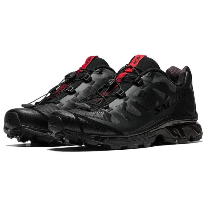 SALOMON x Slam Jam XT-4 “Black Red”