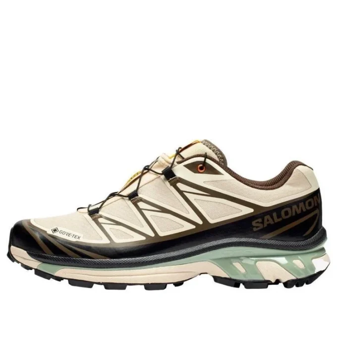 SALOMON x SNS XT-6 Gore-Tex “Almond Milk Seagrass”