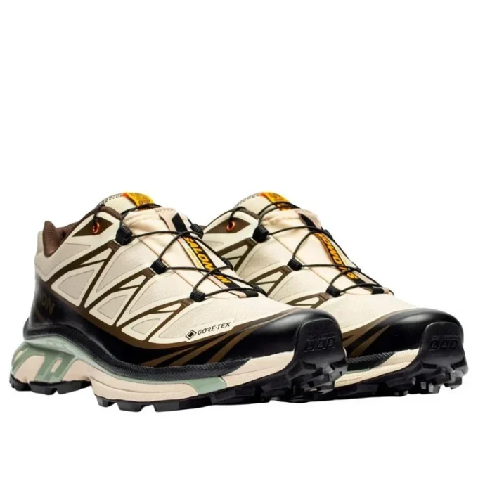 SALOMON x SNS XT-6 Gore-Tex “Almond Milk Seagrass”