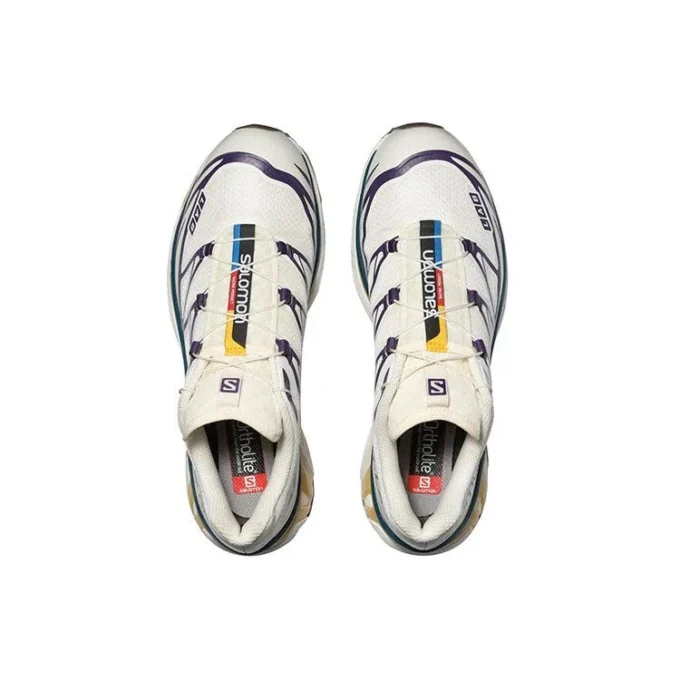 Salomon XT-6 “Beige Purple Yellow”