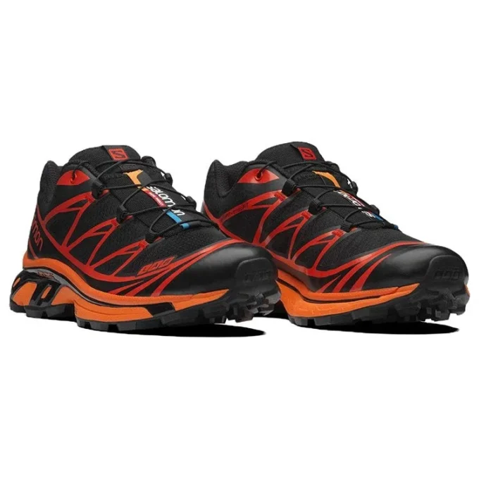 Salomon XT-6 “Black Red Orange”