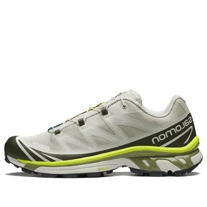 Salomon XT-6 “Grey Beige Neon”