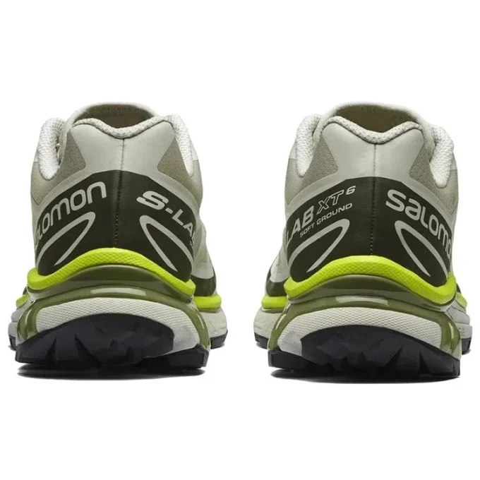Salomon XT-6 “Grey Beige Neon”