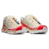 Salomon XT-6 “Shortbread Poppy Red Green Ash”
