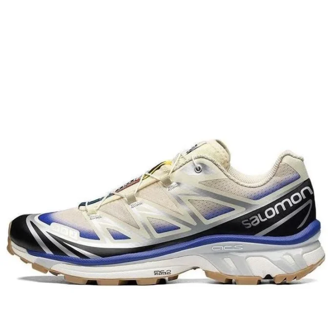 Salomon XT-6 Skyline “Bleached Sand Dazzling Blue”