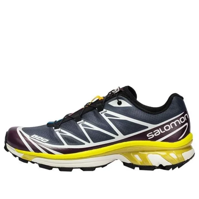 Salomon XT-6 Trail “Black Purple Yellow”