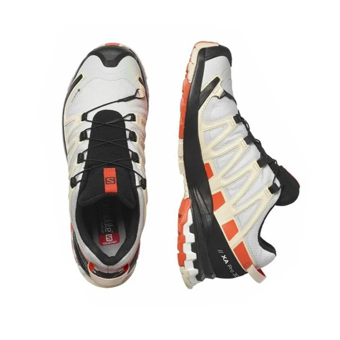 (WMNS)SALOMON XA PRO 3D V8 GTX “White Orange”