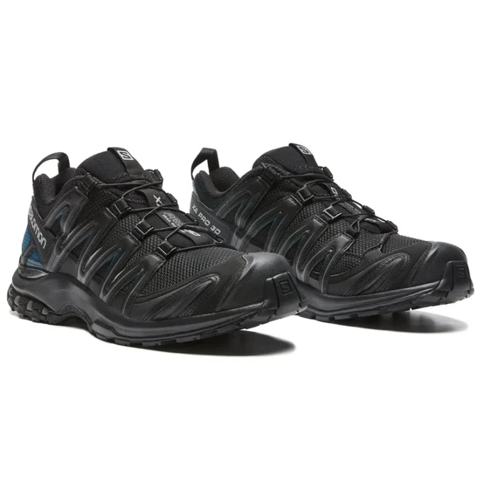 XA Pro 3D Trail Running Shoes “Black Blue”